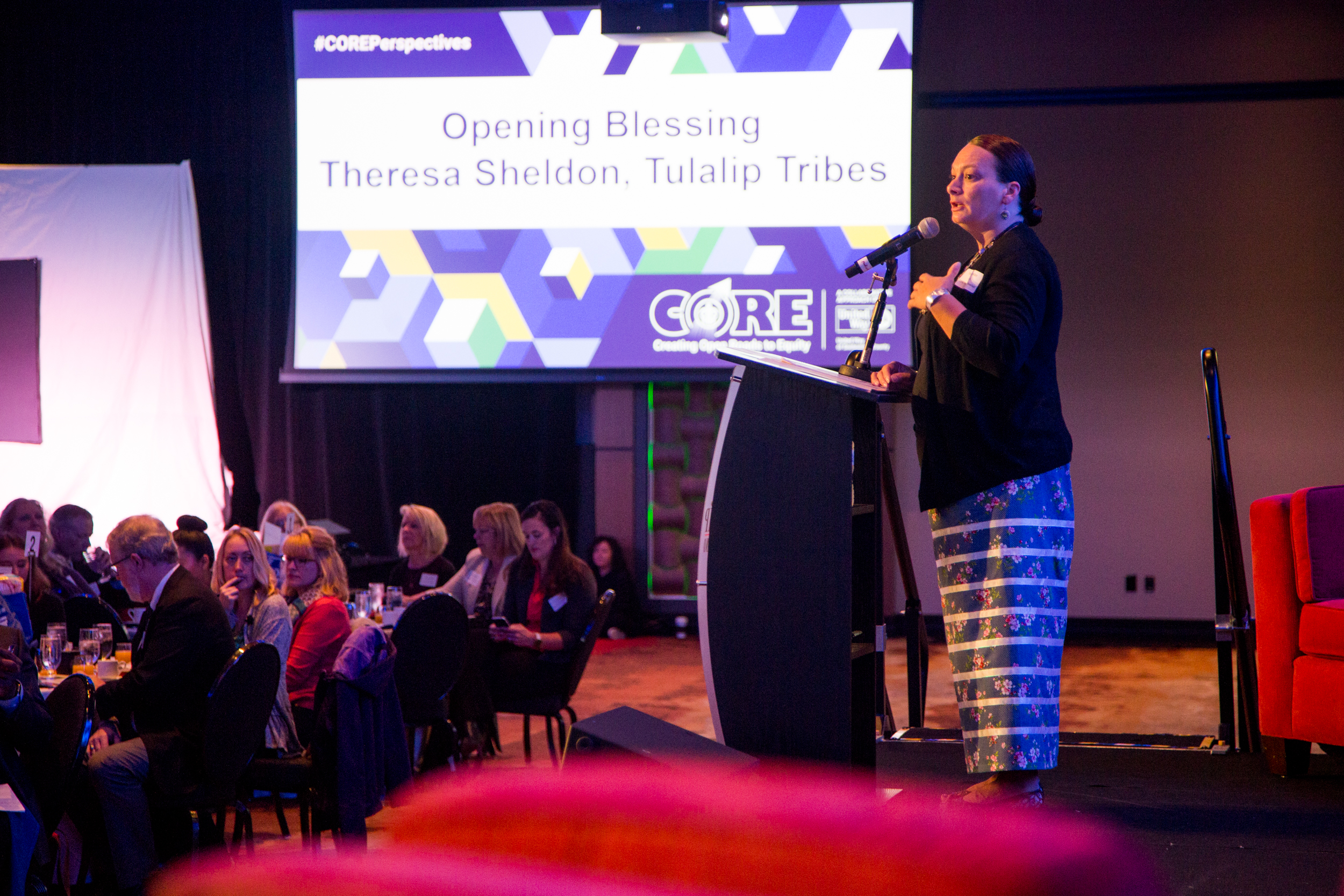 Opening Blessing by Theresa Sheldon of Tulalip Tribes