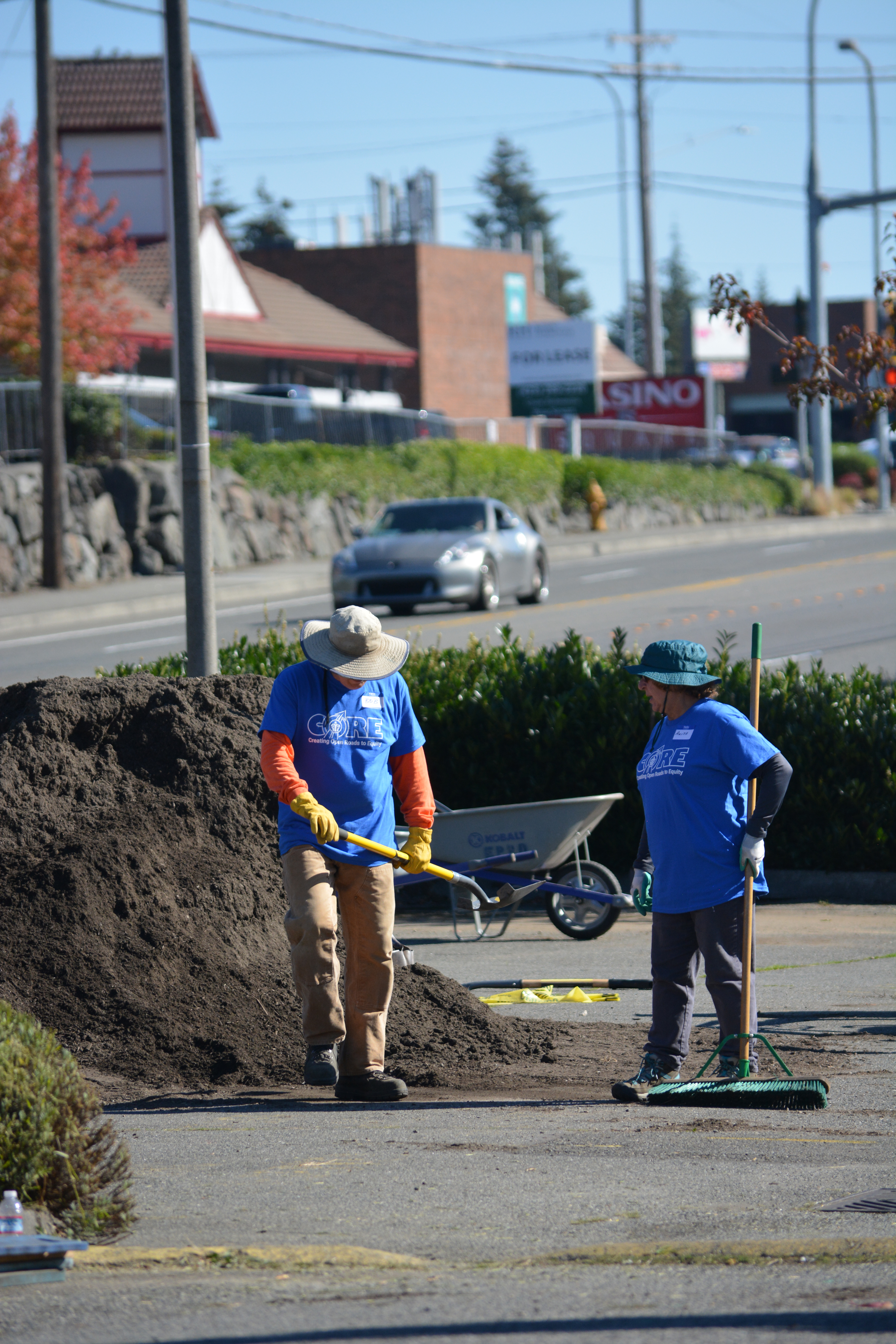 Volunteers at Casino Road